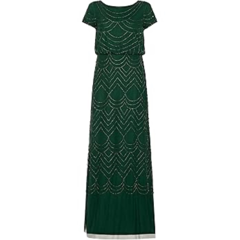 Adrianna Papell Beaded Gown